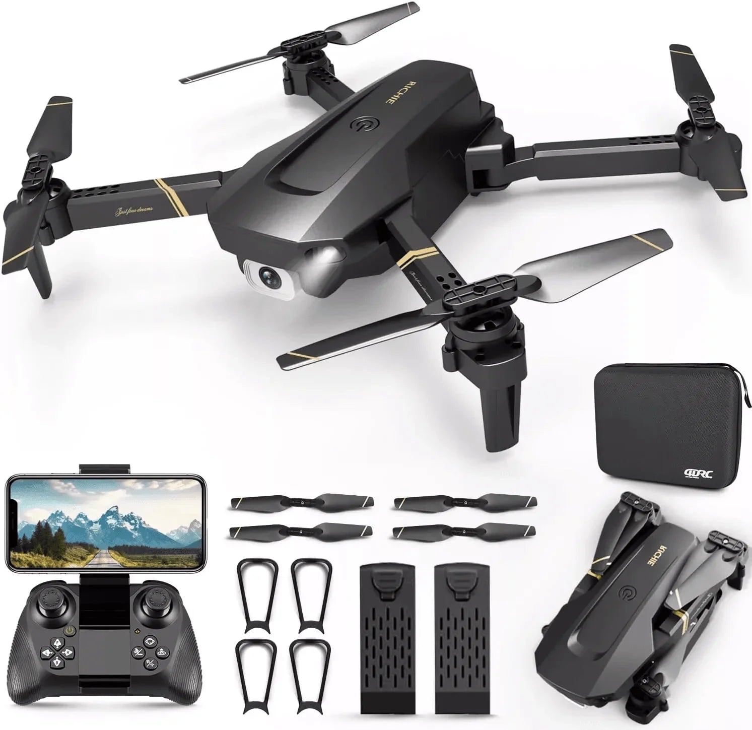 1080P HD Camera Drone for Kids - Mini Foldable Default Title
