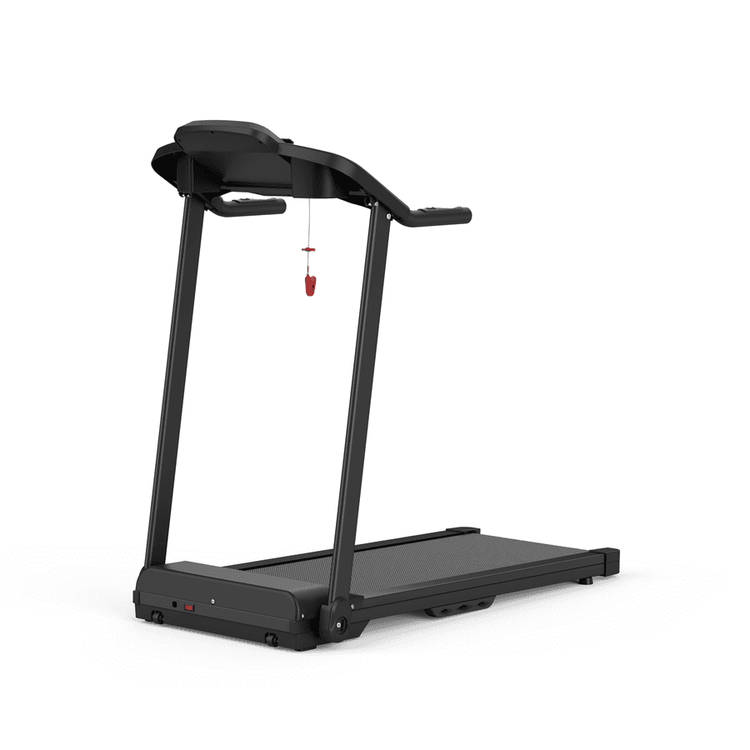 Foldable treadmill for home gym with 2.5HP motor and space-saving design
