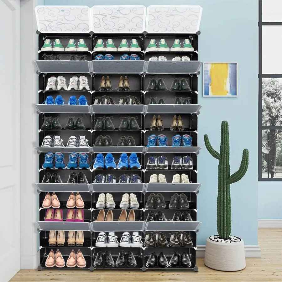 MLNshops 12-Tier Shoe Rack Organizer for Space Saving