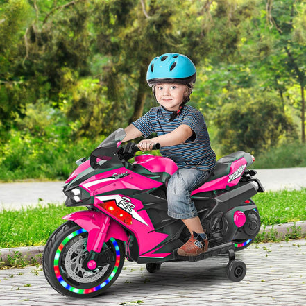 MLNshops 12V Electric Motorcycle for Kids - Sporty Design
