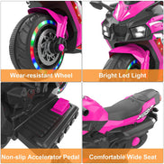 MLNshops 12V Electric Motorcycle for Kids - Sporty Design