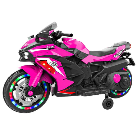MLNshops 12V Electric Motorcycle for Kids - Sporty Design