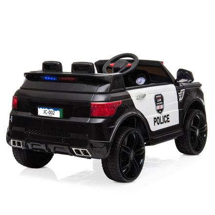 MLNshops 12V Kids Police Car Ride On with Doors