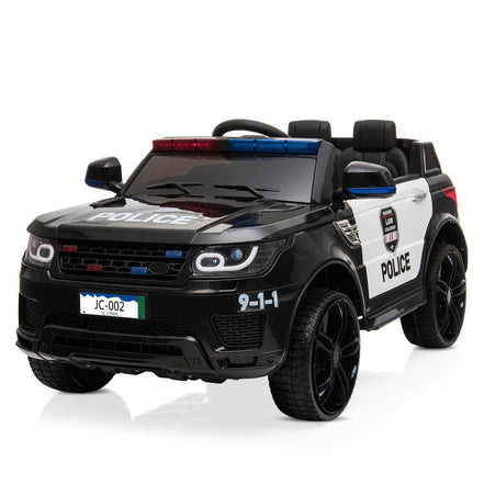 MLNshops 12V Kids Police Car Ride On with Doors