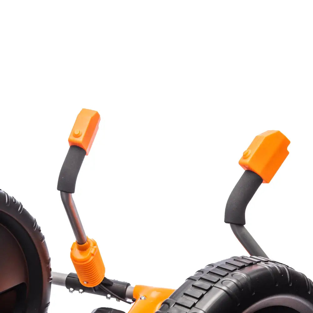 12V Kids Ride On Electric Toy,2WD,16'' exaggerated wheel, Dual handle control for 360-degree flexible steering and rotation, Solid metal frame,For Kids Aged 6+. MLNshops]