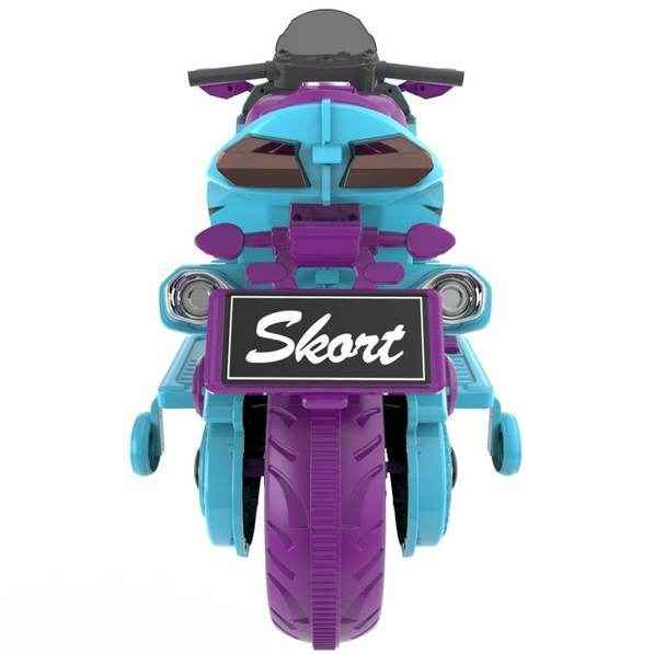 mlnshops 12V Ride On Toy Bike for Kids with Lights