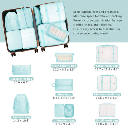 Hardshell Luggage Set with TSA Lock, 360° Spinner Wheels, Lightweight Durable Travel Suitcases for Women/Men Carry-On & Check-In