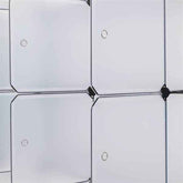 MLNshops 16-Cube Bookshelf Organizer for Stylish Storage