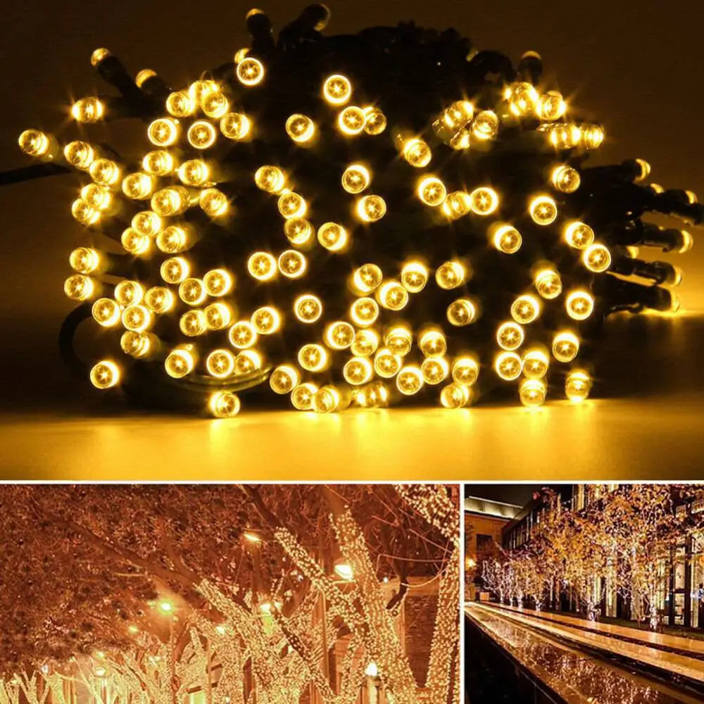 164ft Waterproof Fairy String Light Outdoor Strip Light Garden Decor Lamp MLNshops]