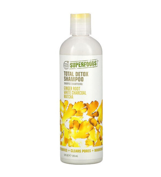 Detox Hair Shampoo with Ginger Root & Charcoal