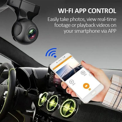 170° WiFi Dash Cam Recorder Car Camera HD 1080P Car DVR Vehicle Video G-Sensor MLNshops]