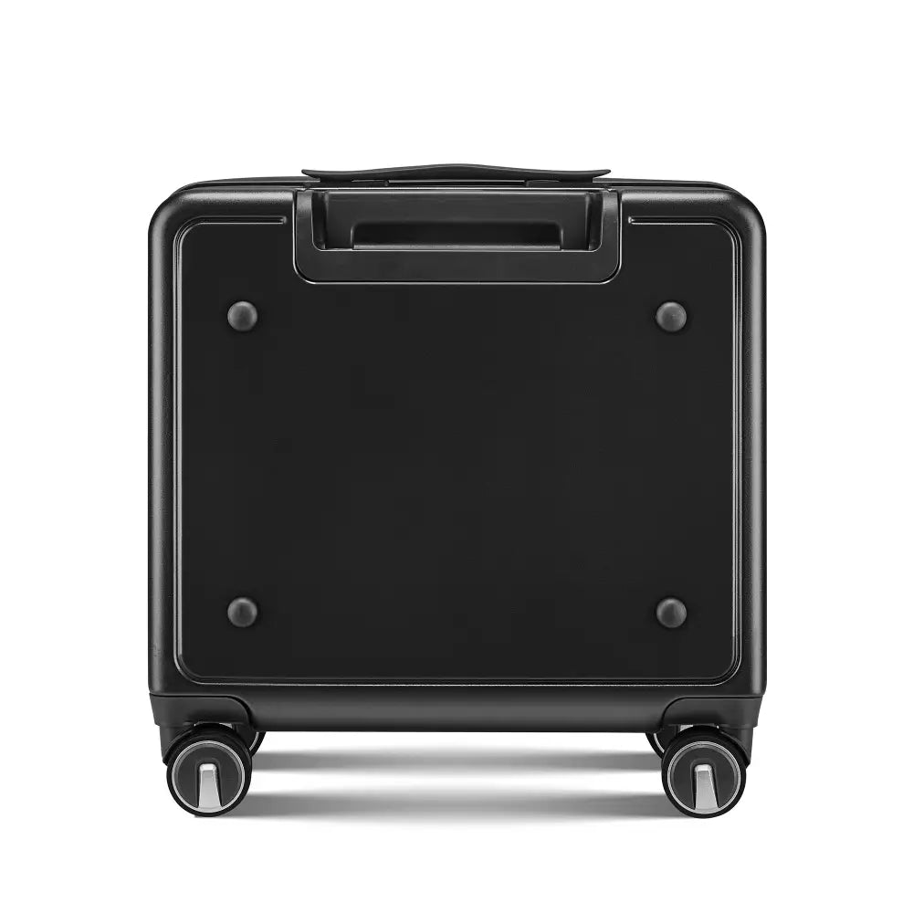 18" Carry On Luggage with Front Open Door &Laptop Interlayer, Hard Shell Suitcase Built-In TSA Luggage Lock, Hardside Lightweight PC Travel Suitcase MLNshops]