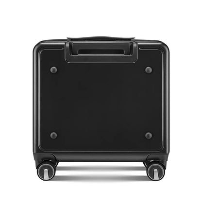 18" Carry On Luggage with Front Open Door &Laptop Interlayer, Hard Shell Suitcase Built-In TSA Luggage Lock, Hardside Lightweight PC Travel Suitcase MLNshops]