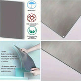 Retro Metal Decoration Plate for Home Garage Use