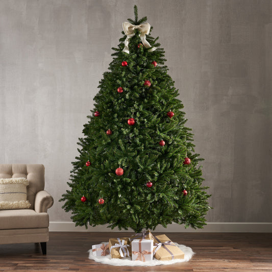 9' Norway Hinged Christmas Tree with 3655 Tips,Dia:72 MLNshops]