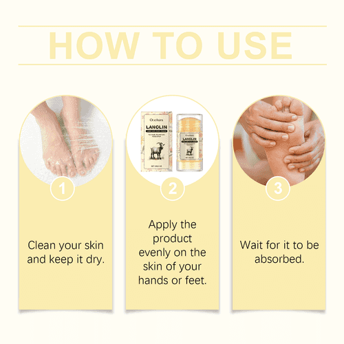Hand and Foot Care Sticks for Dry Skin Relief