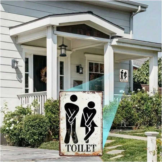 House exterior with a vintage-style &