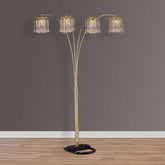 Multi-head Floor Arc Lamp