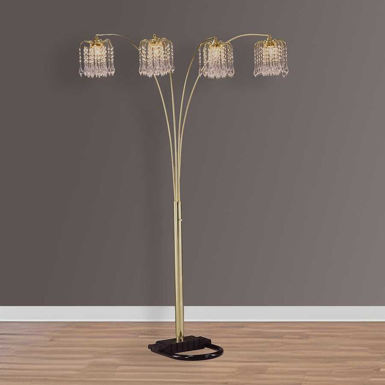 Multi-head Floor Arc Lamp