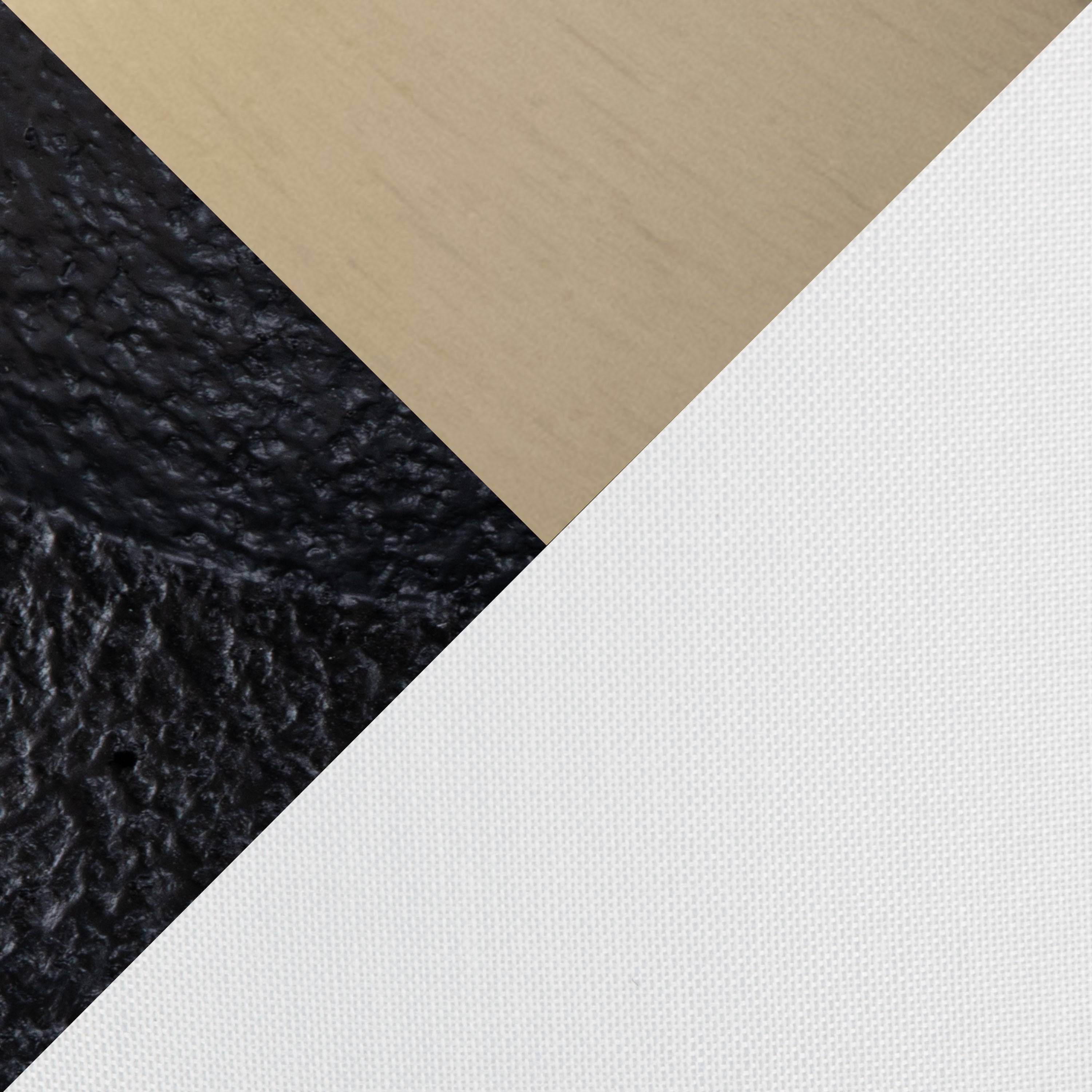 Lloyd 26' Contemporary Polyresin Table Lamp in Sanded Matte Black Polyresin, Modern Brass and White Linen Shade from Grandview Gallery by LumiSource - Set of 2