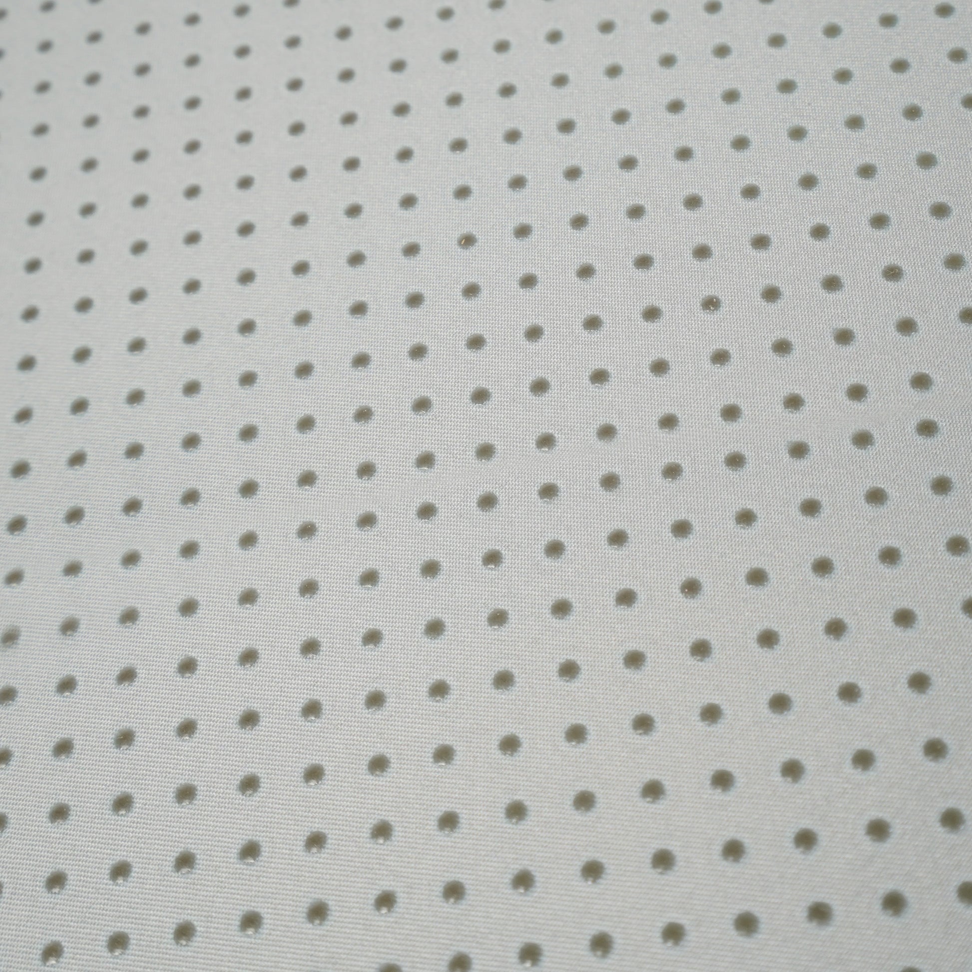 Close-up of ventilated memory foam layer in Ergonomic Memory Foam Bed Pillow - Spinal Support Pillow for airflow and cooling comfort.