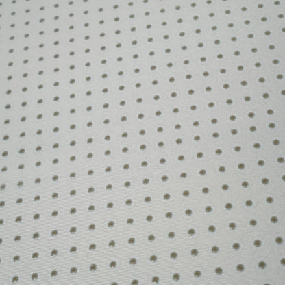 Close-up of ventilated memory foam layer in Ergonomic Memory Foam Bed Pillow - Spinal Support Pillow for airflow and cooling comfort.