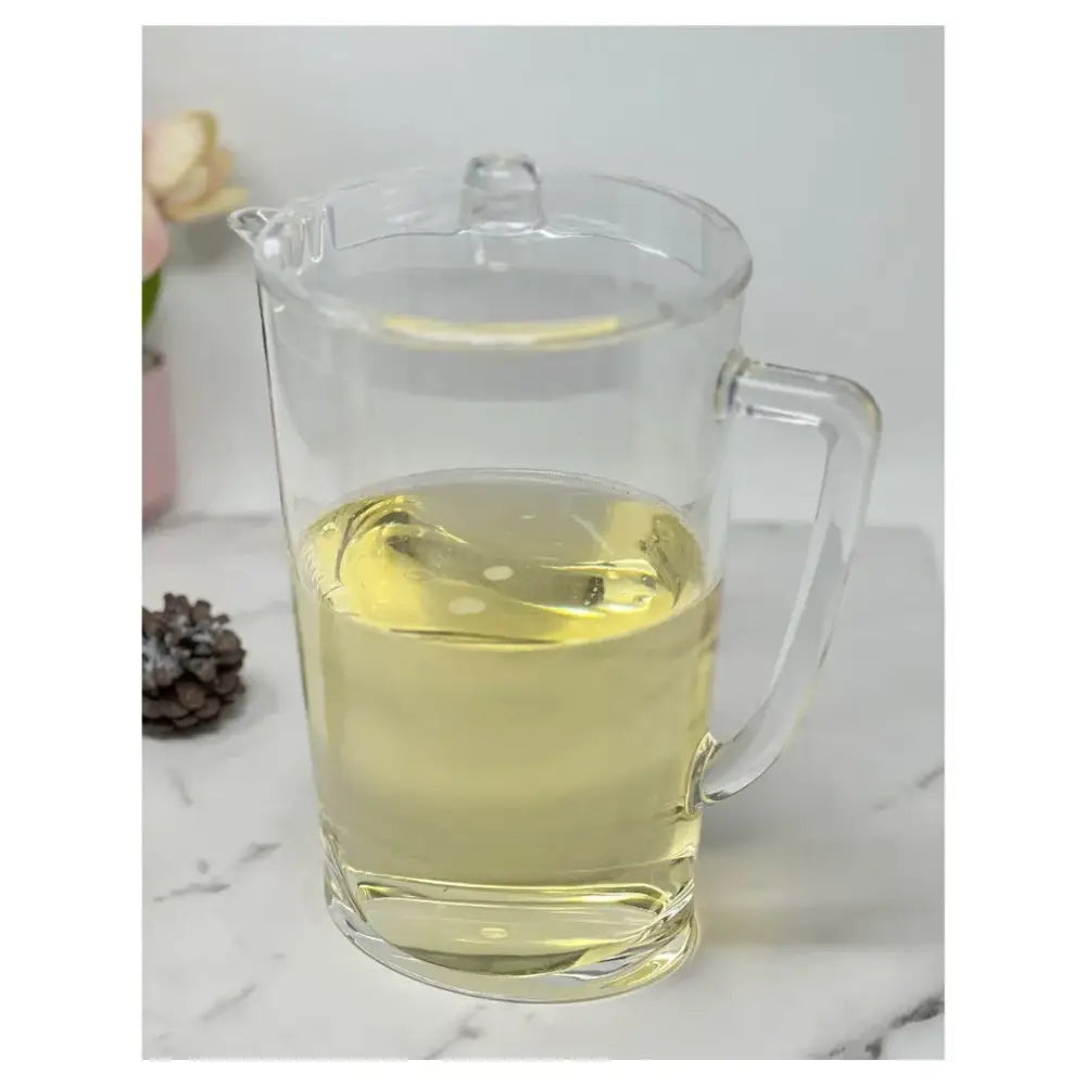 2.75 Quarts Water Pitcher with Lid, Oval Halo Design Unbreakable Plastic Pitcher, Drink Pitcher, Juice Pitcher with Spout BPA Free MLNshops]