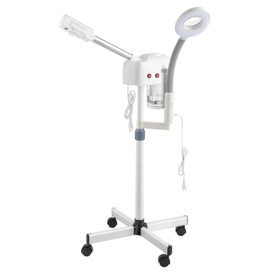 MLNshops 2-in-1 Facial Steamer with Magnifying Lamp Default Title