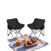 MLNshops 2 Piece Camping Chairs with Carry Bag Default