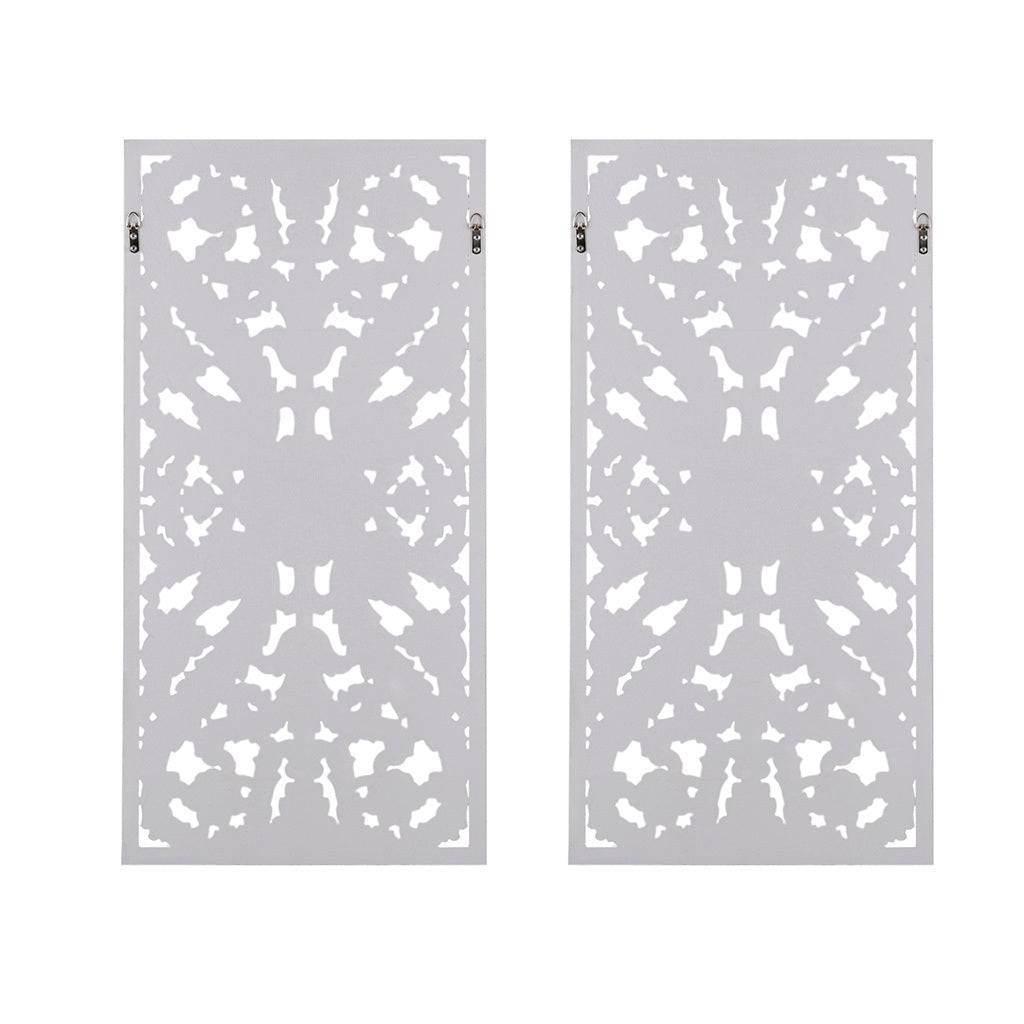 MLNshops 2-Piece Wooden Wall Decoration Set