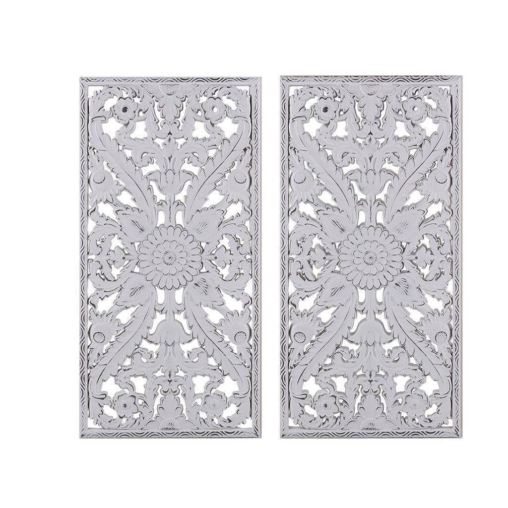 MLNshops 2-Piece Wooden Wall Decoration Set