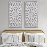 MLNshops 2-Piece Wooden Wall Decoration Set