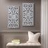 MLNshops 2-Piece Wooden Wall Decoration Set