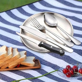 MLNshops 20-Piece Camping Utensil Set for Outdoor Dining