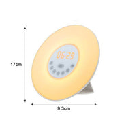 Touch Sensor Digital Alarm Clock Sunrise Sunset Simulator- USB Powered