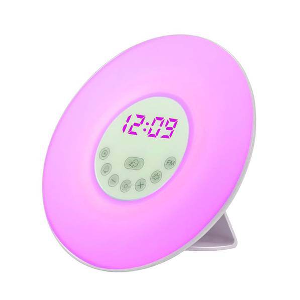 Touch Sensor Digital Alarm Clock Sunrise Sunset Simulator- USB Powered