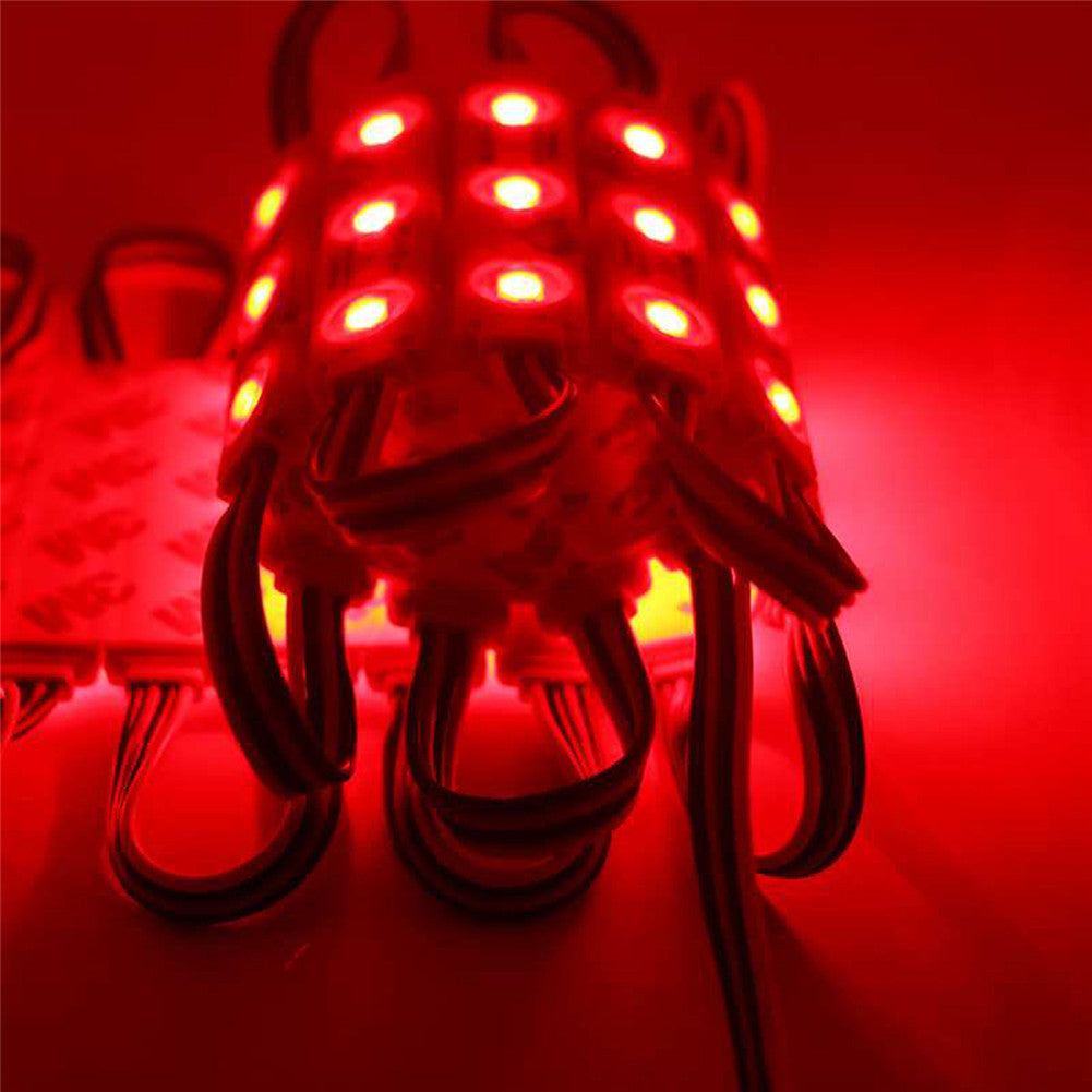 RGB SMD 5050 3 LED Module Light 12V For Sign Letter Channel Lamp Store Window