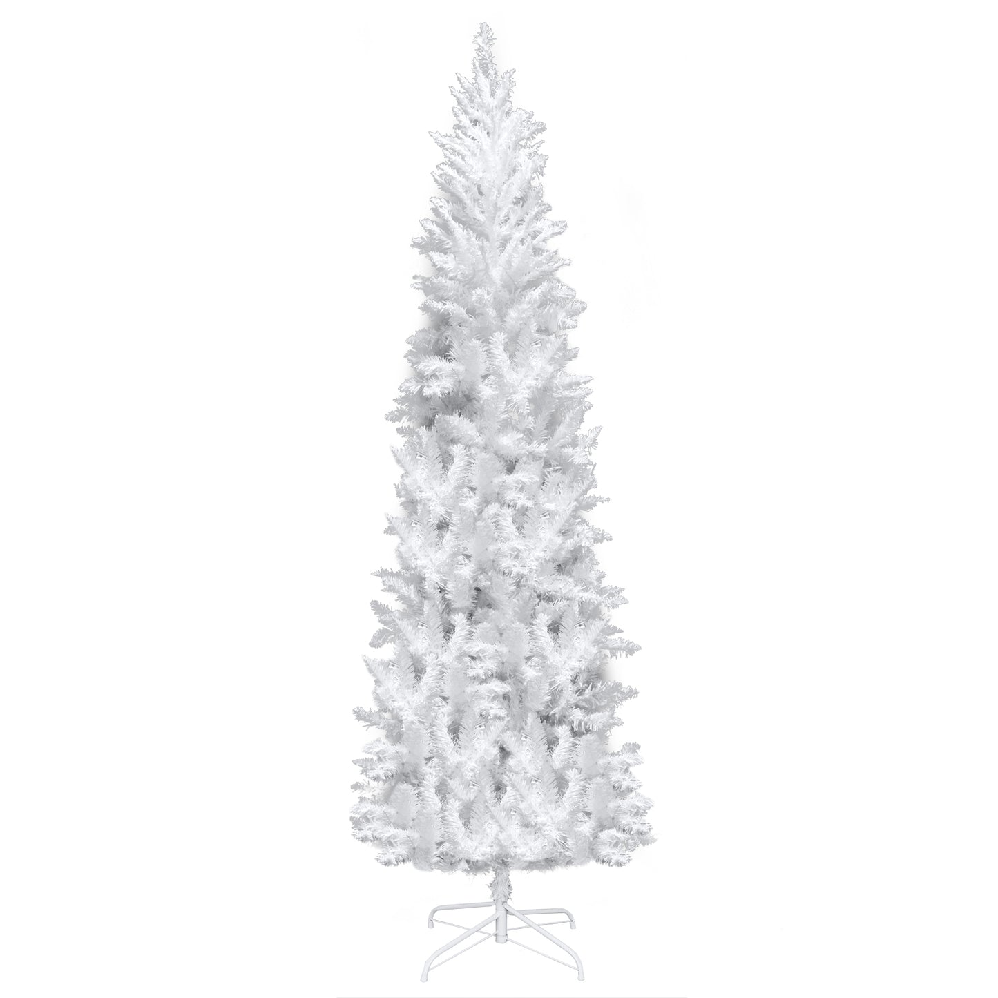 6.5ft Flocking Tied Light Christmas Tree MLNshops]