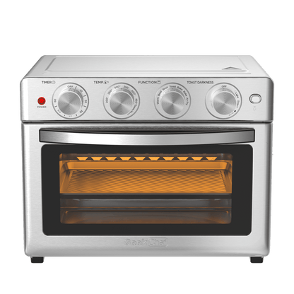 Geek Chef Air Fryer, 6 Slice 26QT/26L Air Fryer Fry Oil-Free, Extra Large Toaster Oven Combo, Air Fryer Oven, Roast, Bake, Broil, Reheat, Convection