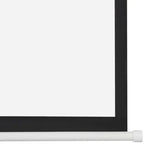 100" 4:3 80" x 60" Viewing Area Motorized Projector Screen with Remote Control Matte White