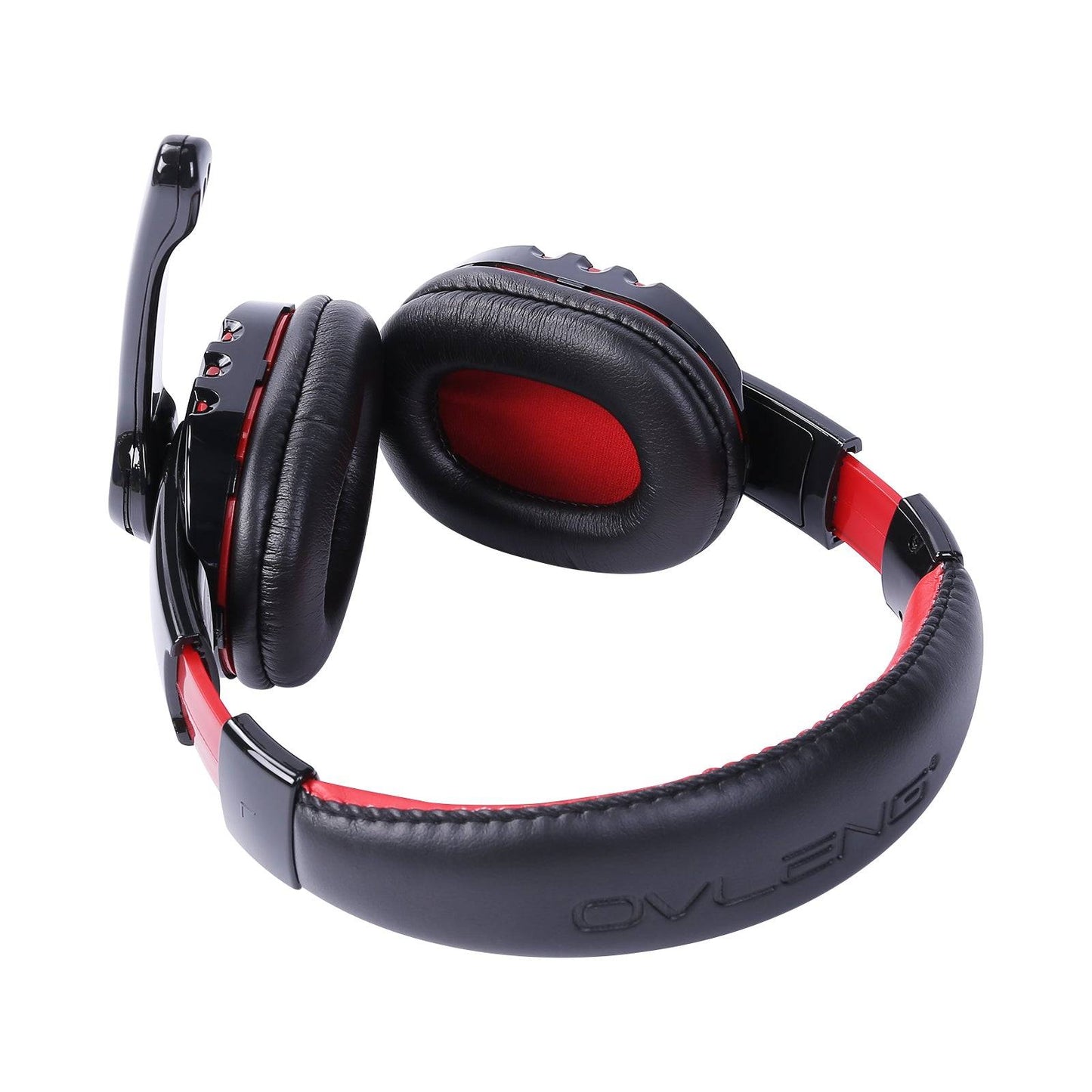 Wireless Bluetooth 4.2 Over-Ear Earphone, Noise-Canceling Adjustable Earphone, Deep Bass Stereo Gaming Micro Headphones