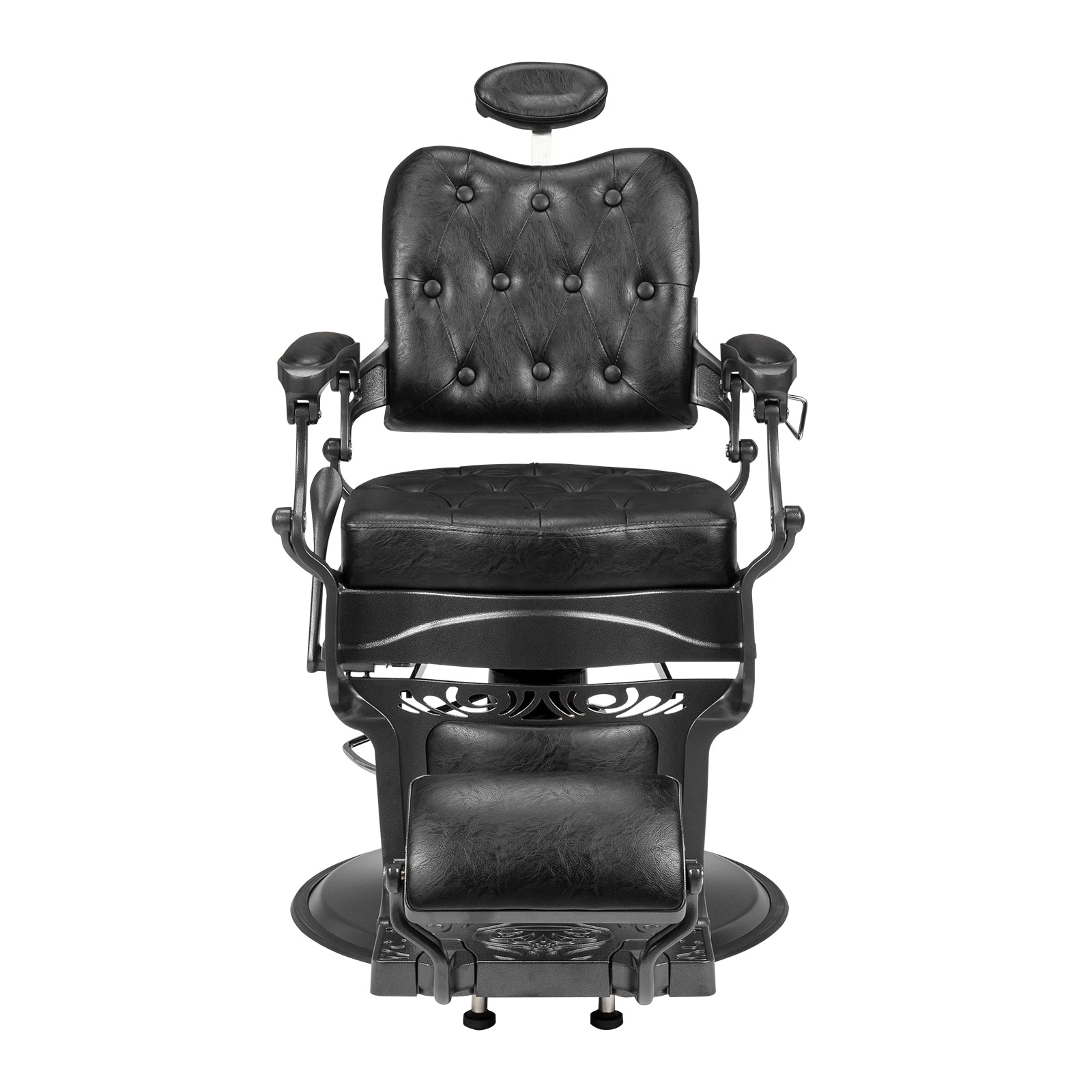 Heavy Duty Vintage Recline Barber Chair Hydraulic 