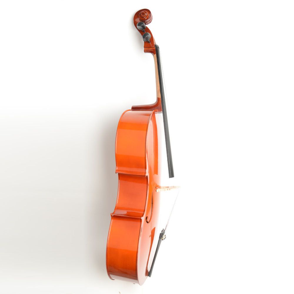 4/4 Retro Style Acoustic Cello Case Bow Rosin