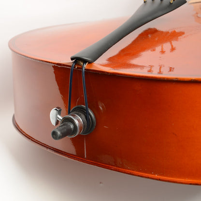 4/4 Retro Style Acoustic Cello Case Bow Rosin