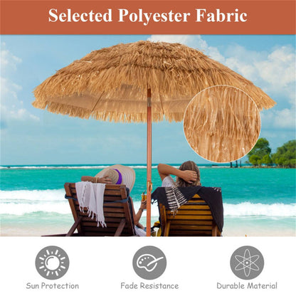 6.5-foot portable beach umbrella with adjustable tilt Success