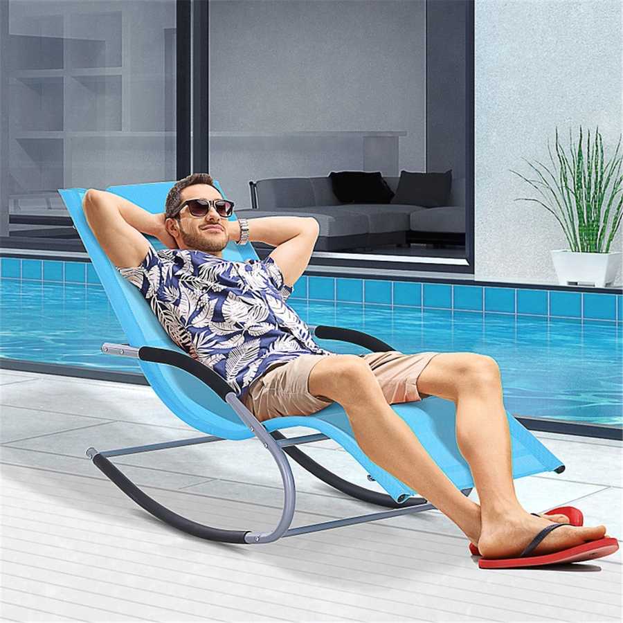 Garden rocking chair for outdoor relaxation