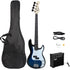 GP Guitar Bass Stereo Bag Strap Pick Cable Wrench Tool Blue Default Title