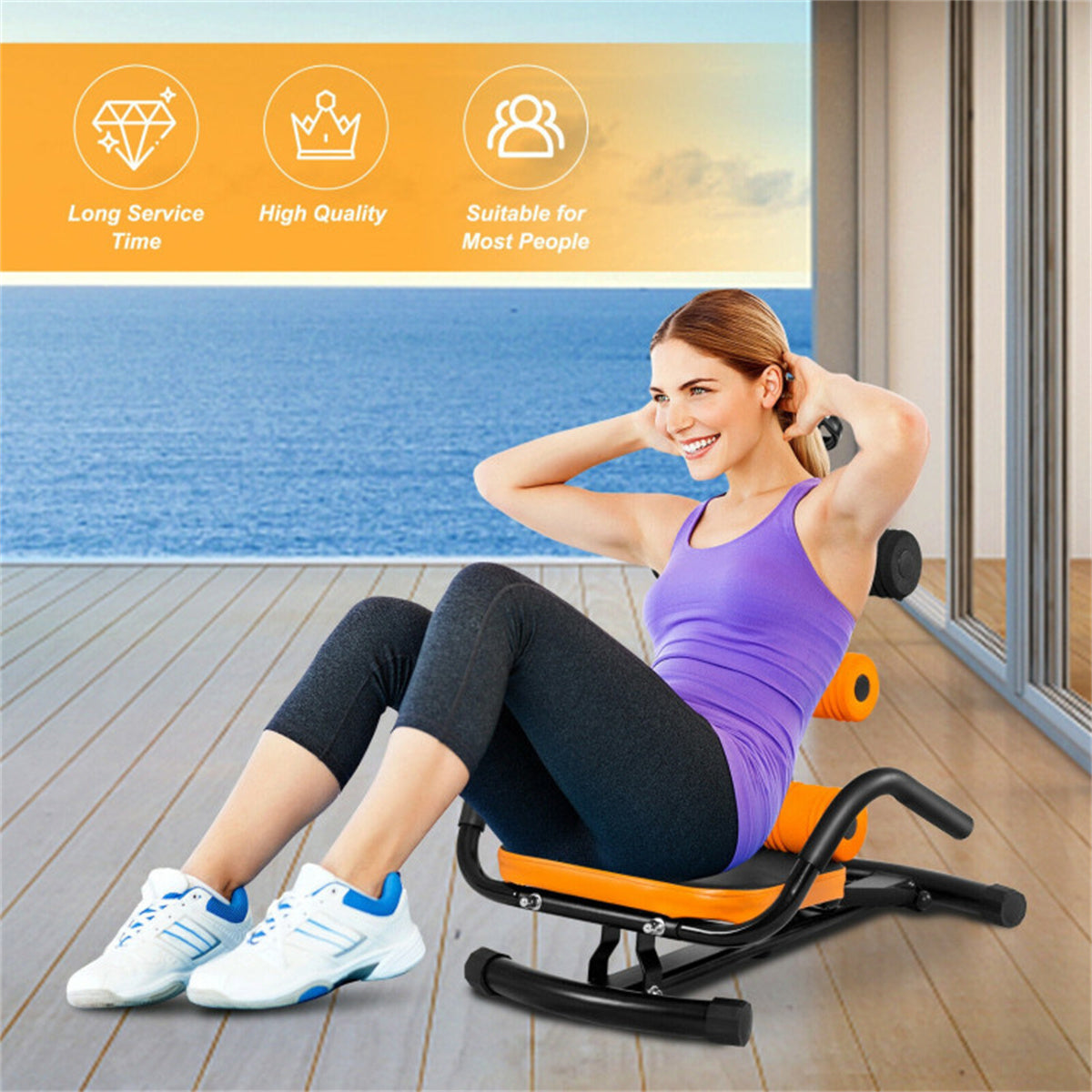 Fitness equipment, abdominal training equipment MLNshops]