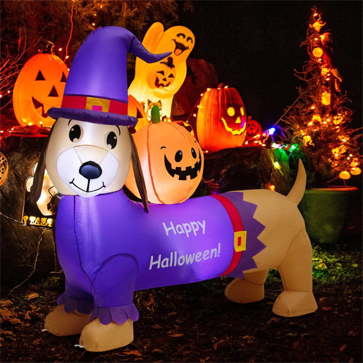 5 foot-long inflatable Halloween decoration MLNshops]