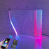 Modern Curved RGB Table Lamps for Bedrooms and Desks - Futuristic Ambient Mood Lighting for Gaming Rooms Default Title